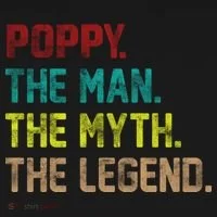 Poppy The Man The Myth The Legend Tank Top thumb 6