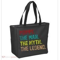 Poppy The Man The Myth The Legend Tote Bag thumb 2