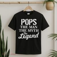 Pops The Man Myth Legend T-Shirt thumb 2