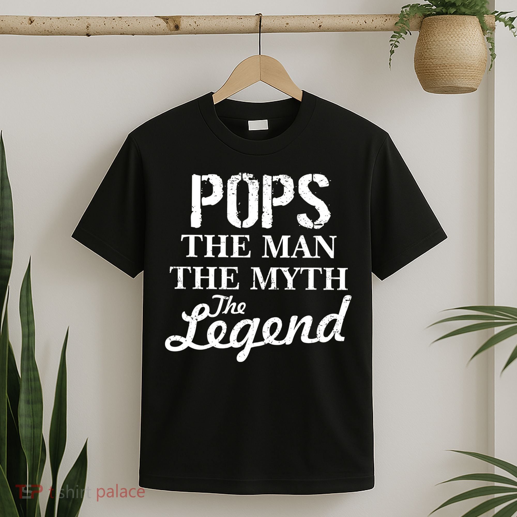 Pops The Man Myth Legend T-Shirt