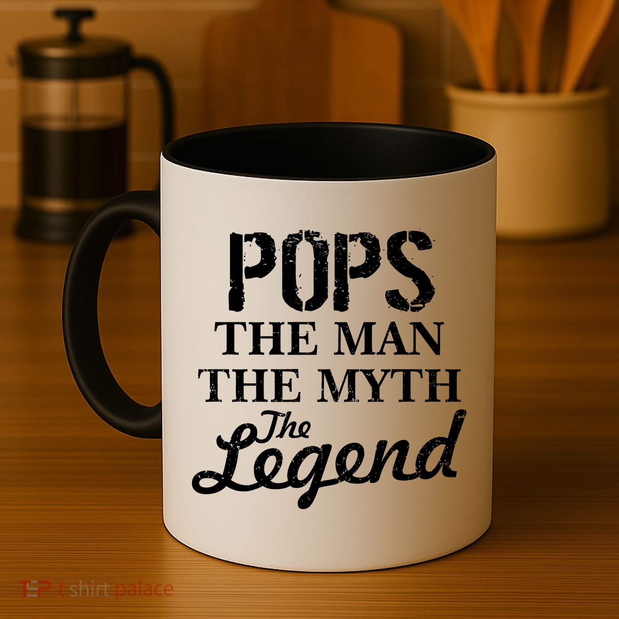 Pops The Man Myth Legend Coffee Mug