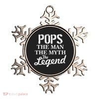 Pops The Man Myth Legend Ornament thumb 0
