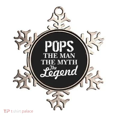 Pops The Man Myth Legend Ornament