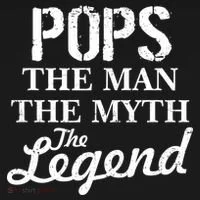 Pops The Man Myth Legend Toddler T-Shirt thumb 4
