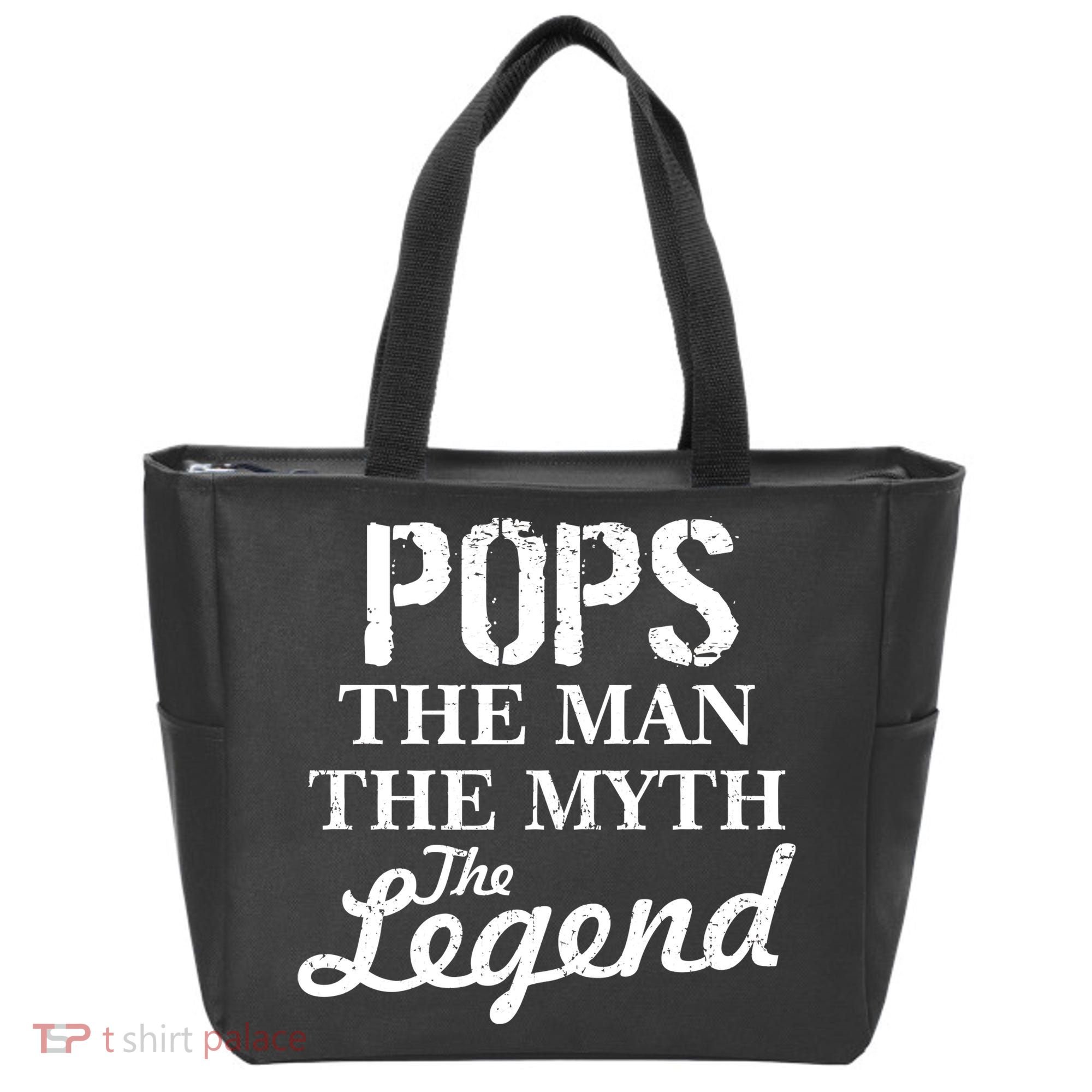 Pops The Man Myth Legend Bag
