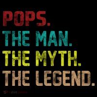 Pops The Man The Myth The Legend Funny Grandpa Coffee Mug thumb 5