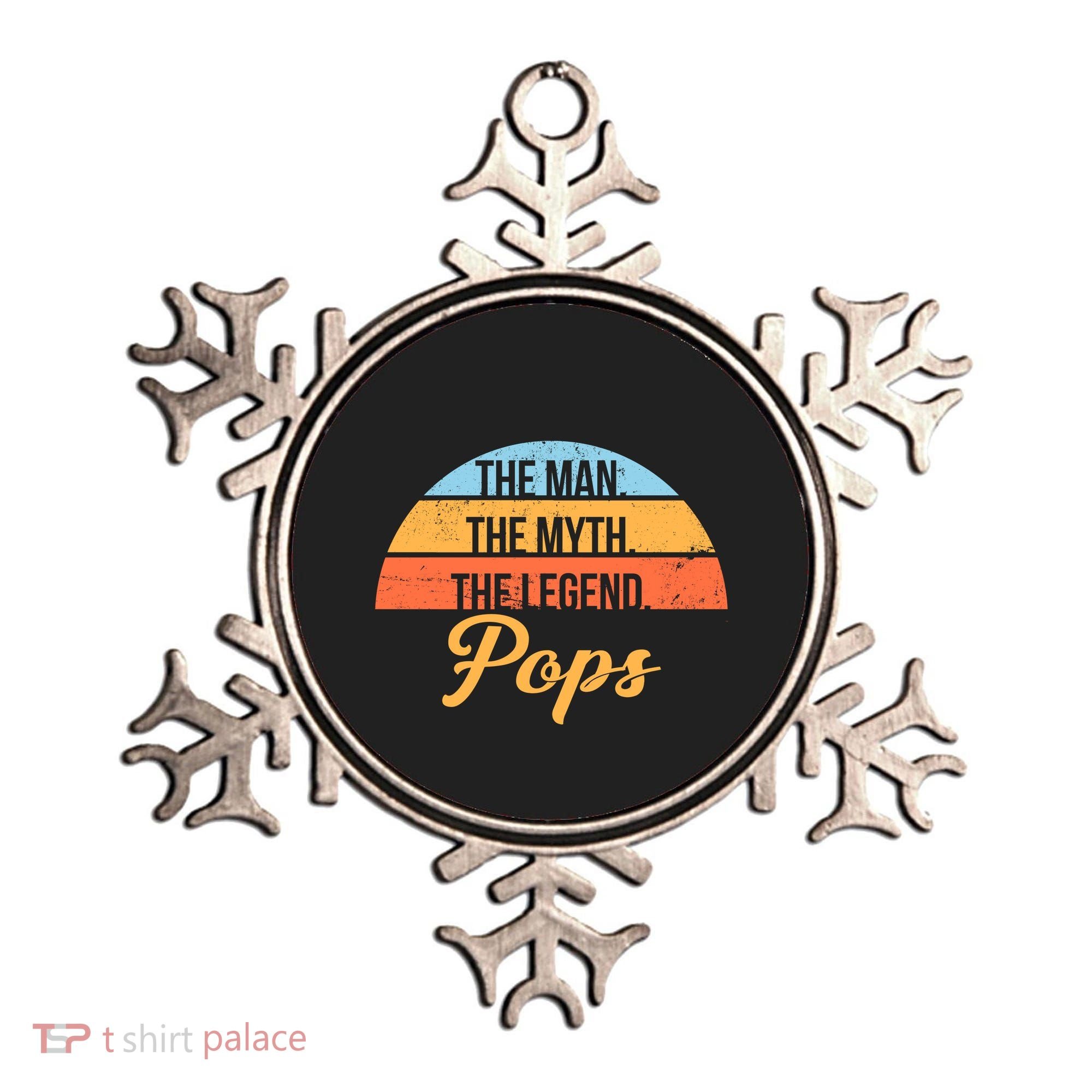 Pops The Man the Myth the Legend Ornament