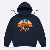 Pops The Man the Myth the Legend Hoodie thumb 0