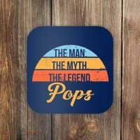 Pops The Man the Myth the Legend Coaster thumb 0