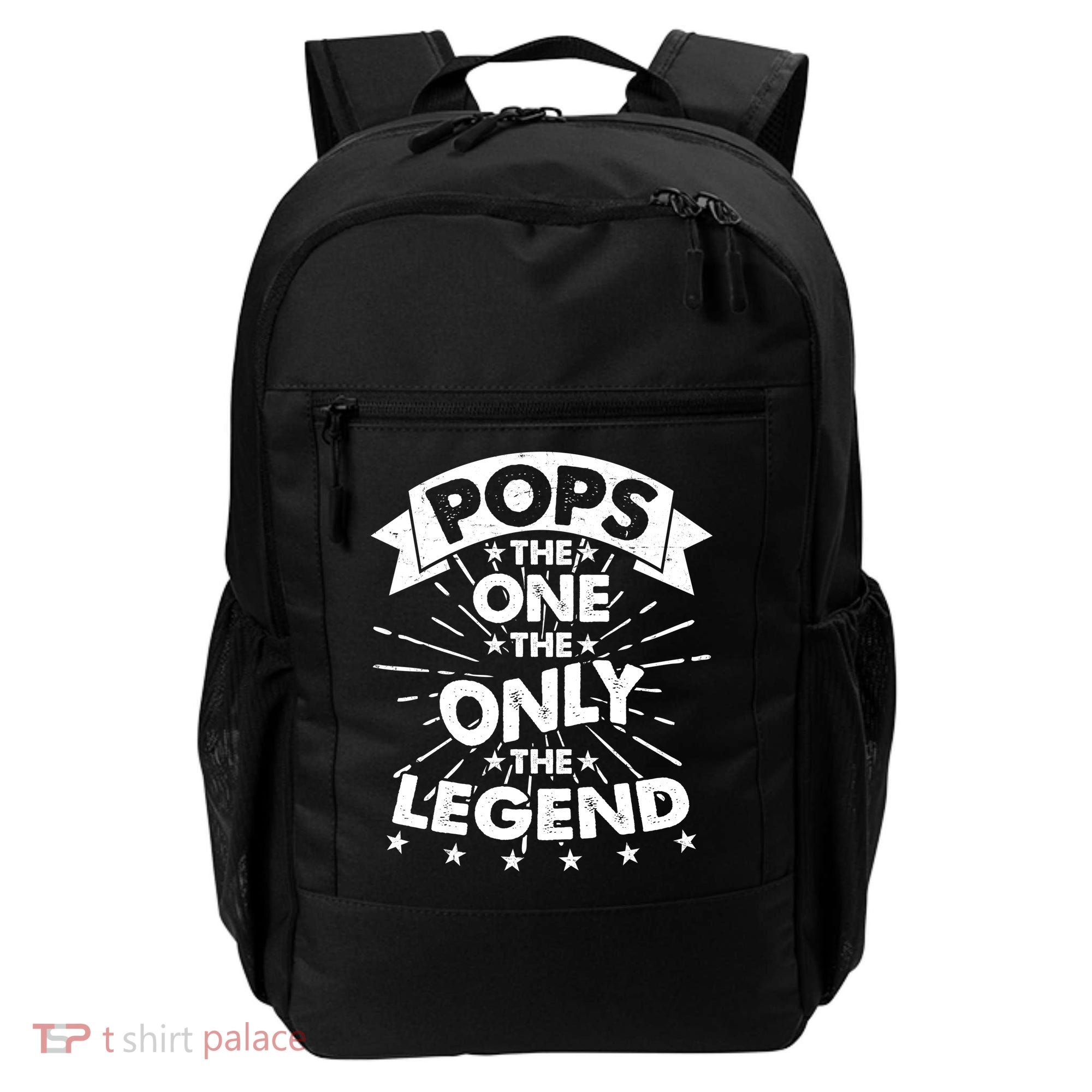 Pops The One The Only The Legend Backpack