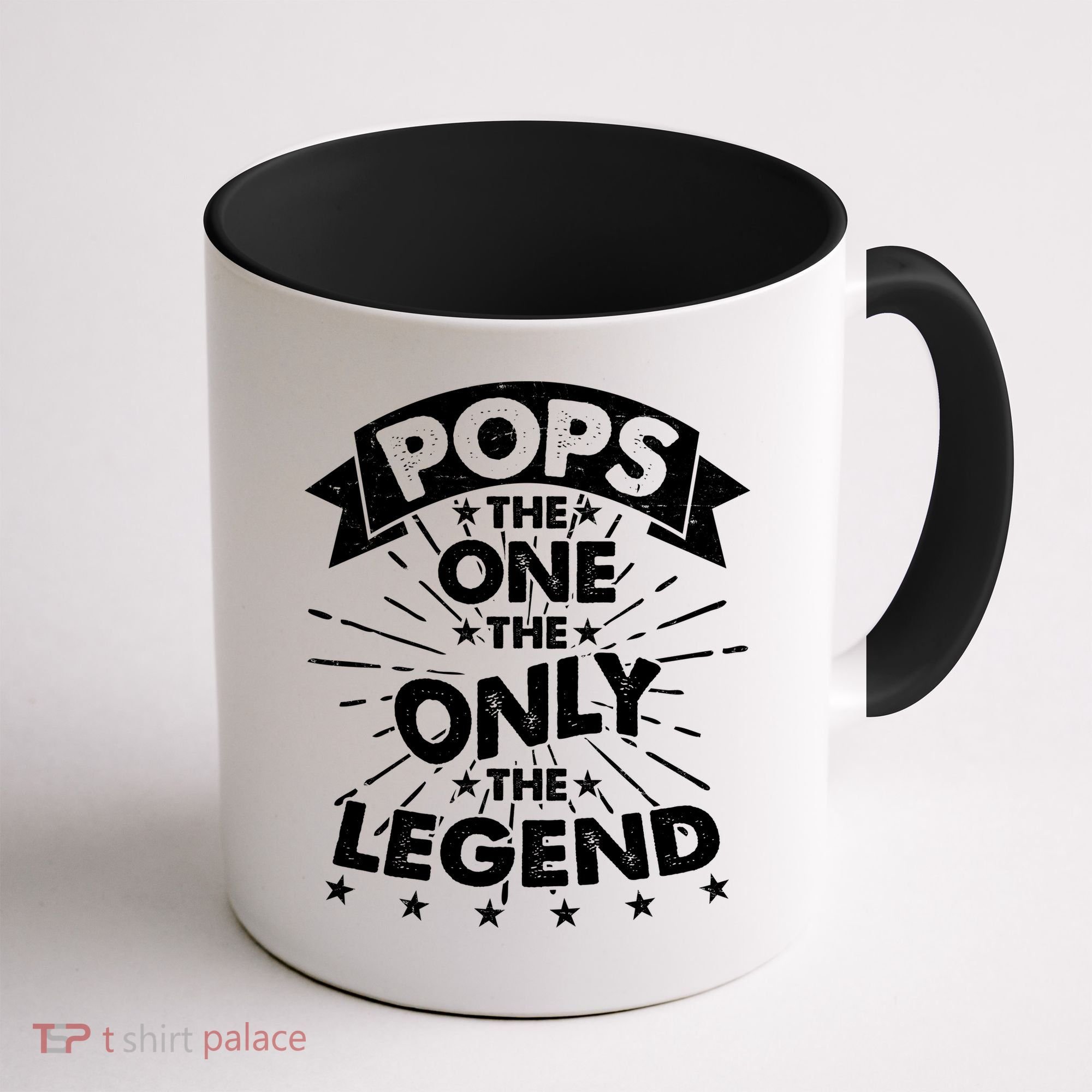 Pops The One The Only The Legend Coffee Mug