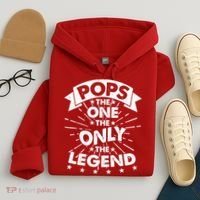Pops The One The Only The Legend Hoodie thumb 4