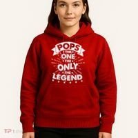 Pops The One The Only The Legend Hoodie thumb 5