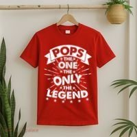 Pops The One The Only The Legend T-Shirt thumb 2