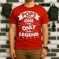 Pops The One The Only The Legend T-Shirt thumb 6
