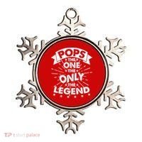 Pops The One The Only The Legend Ornament thumb 0