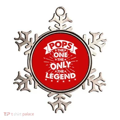 Pops The One The Only The Legend Ornament