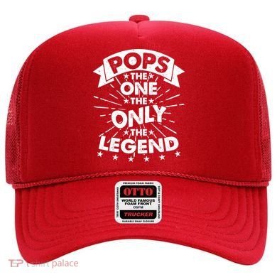 Pops The One The Only The Legend Hat