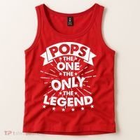 Pops The One The Only The Legend Tank Top thumb 2
