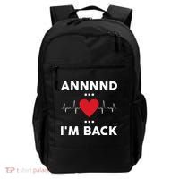 Post Operation Red Heart Back Open Heart Surgery Warrior Gift Backpack thumb 0
