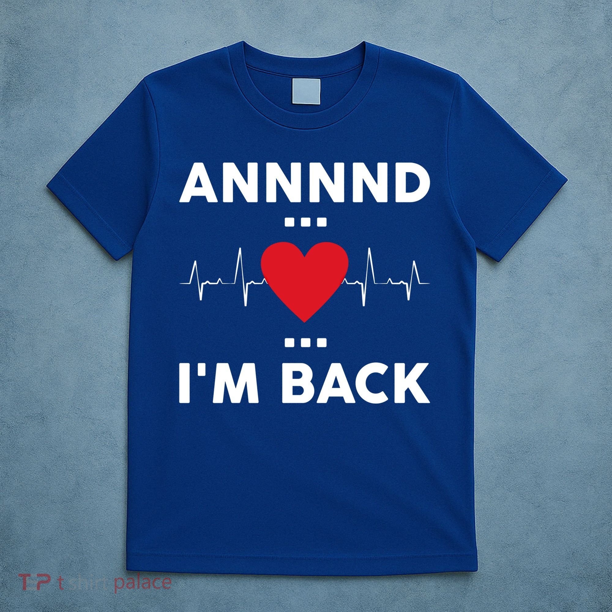 Post Operation Red Heart Back Open Heart Surgery Warrior Gift T-Shirt