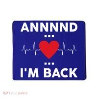 Post Operation Red Heart Back Open Heart Surgery Warrior Gift Mousepad thumb 0