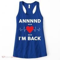 Post Operation Red Heart Back Open Heart Surgery Warrior Gift Women's Tank Top thumb 0