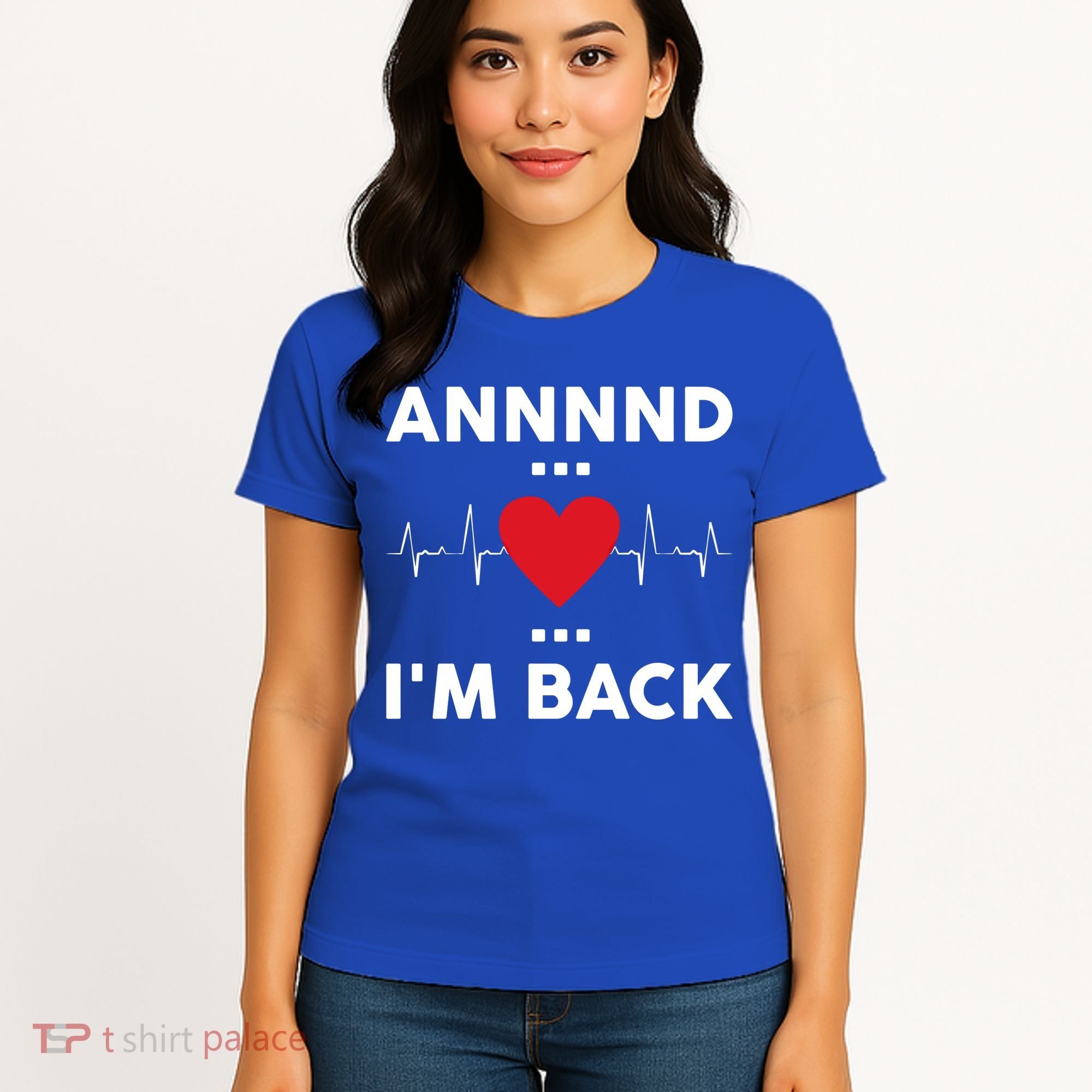Post Operation Red Heart Back Open Heart Surgery Warrior Gift Women's T-Shirt