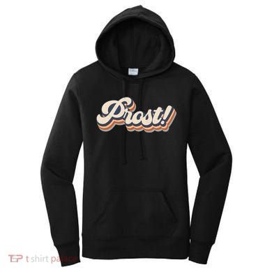 Prost Oktoberfest Retro Groovy Women's Hoodie