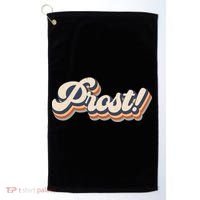 Prost Oktoberfest Retro Groovy Golf Towel thumb 0
