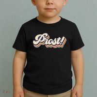 Prost Oktoberfest Retro Groovy Toddler T-Shirt thumb 2