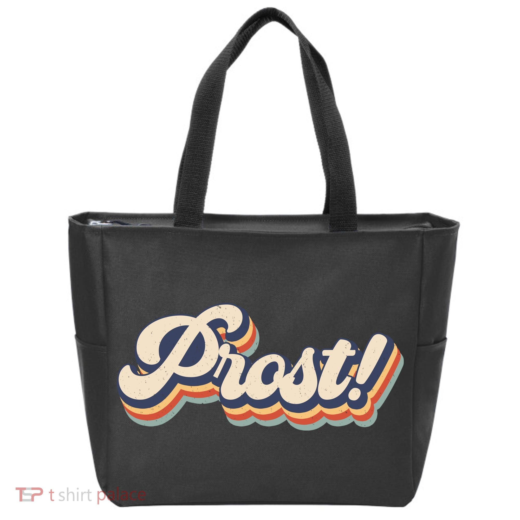 Prost Oktoberfest Retro Groovy Tote Bag