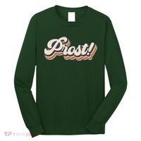 Prost Oktoberfest Retro Groovy Long Sleeve Shirt thumb 0