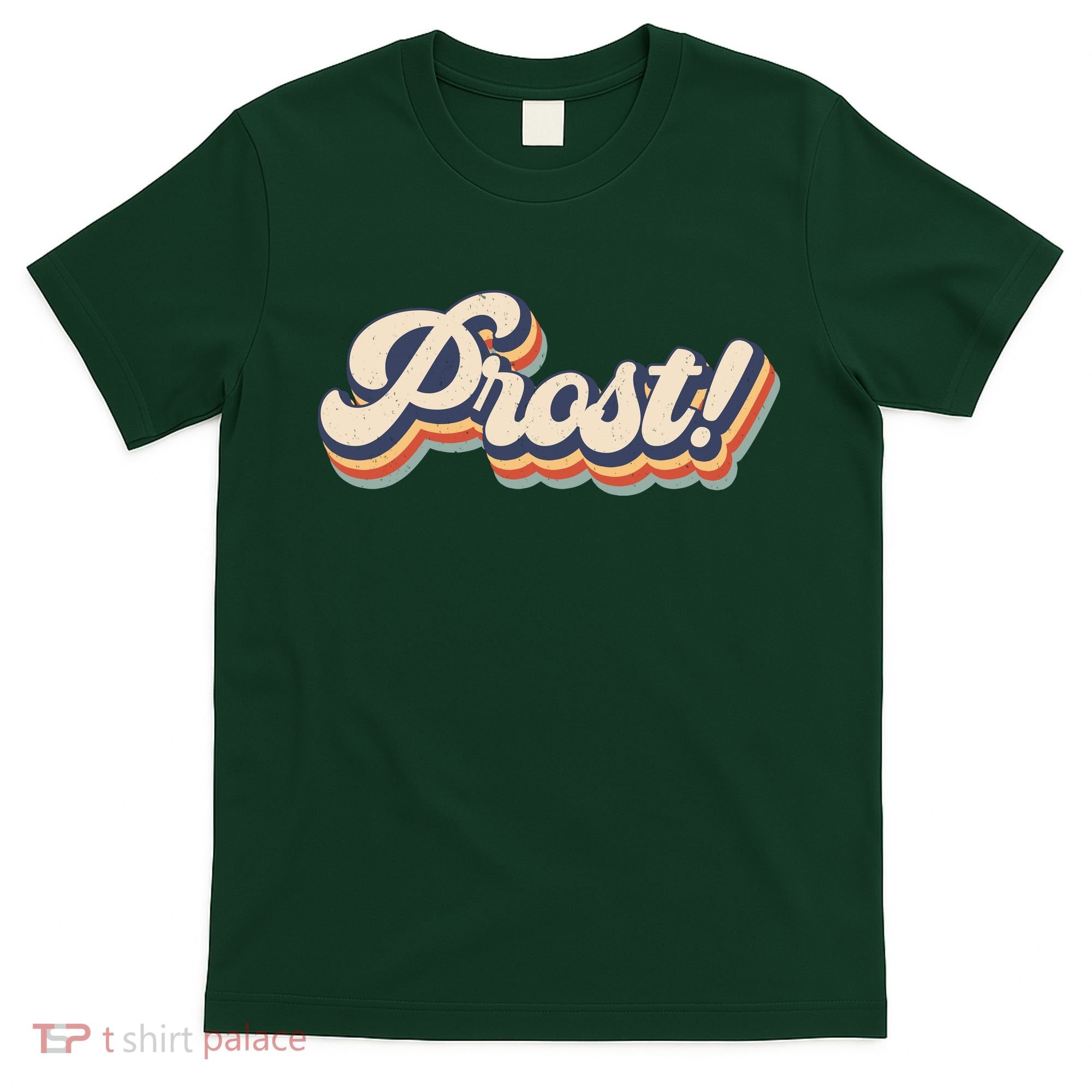 Prost Oktoberfest Retro Groovy T-Shirt