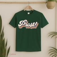 Prost Oktoberfest Retro Groovy T-Shirt thumb 2