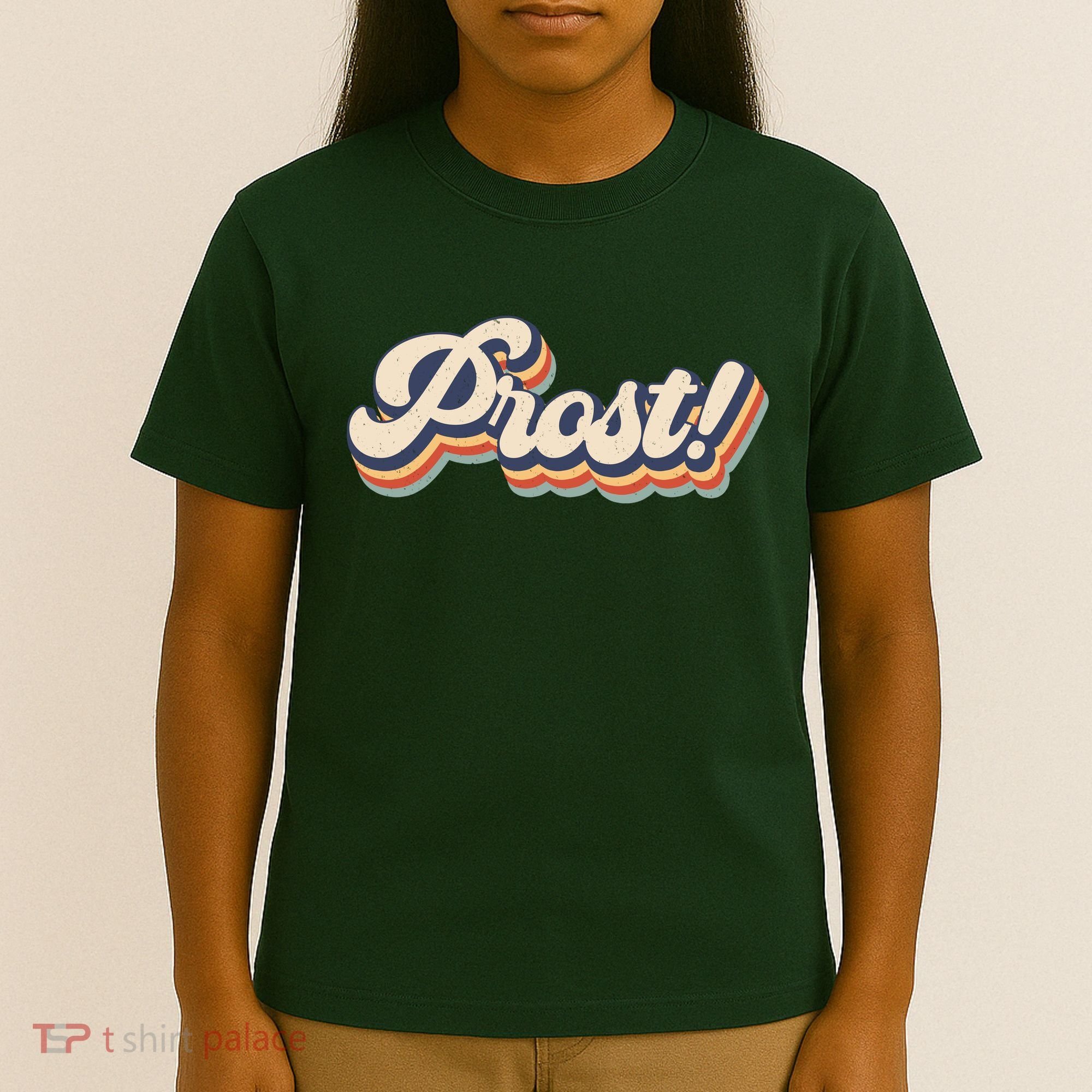 Prost Oktoberfest Retro Groovy T-Shirt