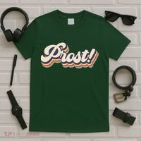 Prost Oktoberfest Retro Groovy T-Shirt thumb 5