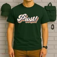 Prost Oktoberfest Retro Groovy T-Shirt thumb 6