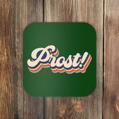 Prost Oktoberfest Retro Groovy Coaster