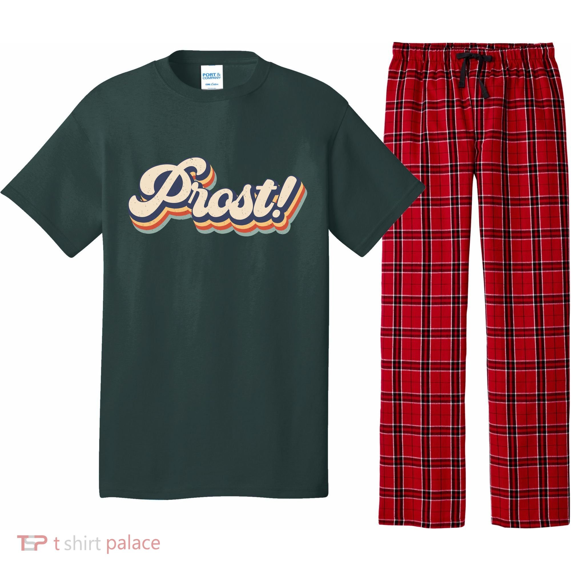 Prost Oktoberfest Retro Groovy Pajama Set