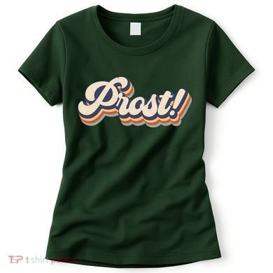Prost Oktoberfest Retro Groovy Women's T-Shirt
