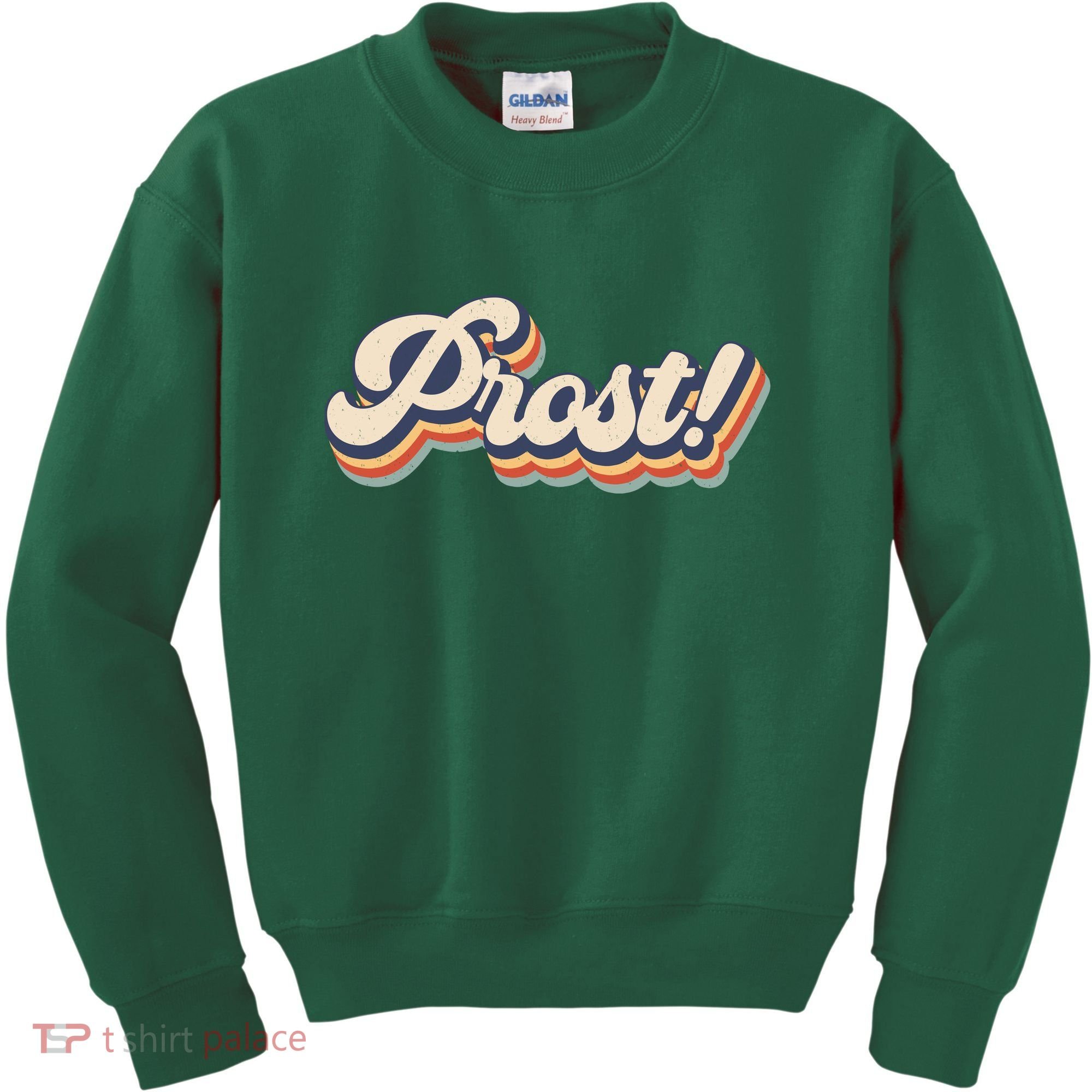Prost Oktoberfest Retro Groovy Kids Sweatshirt