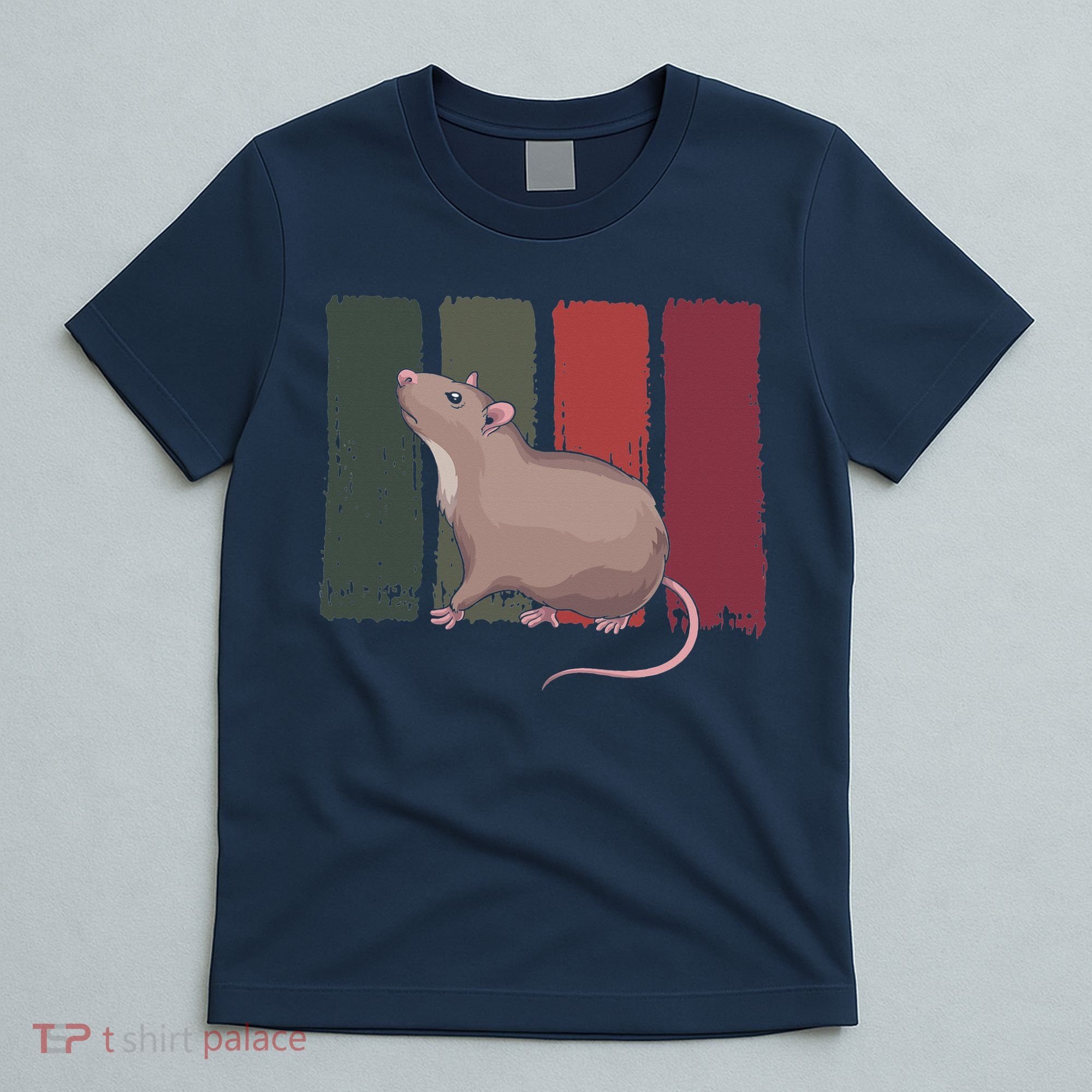 Pet Owner Rodent Animal Lover Retro Rat T-Shirt