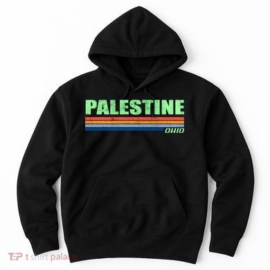 Palestine Ohio Retro Hoodie