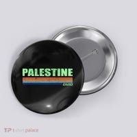 Palestine Ohio Retro Button thumb 0