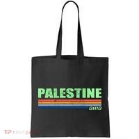 Palestine Ohio Retro Tote Bag thumb 0
