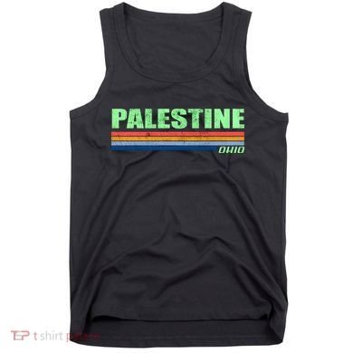 Palestine Ohio Retro Tank Top