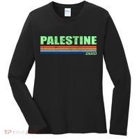 Palestine Ohio Retro Women's Long Sleeve Shirt thumb 0