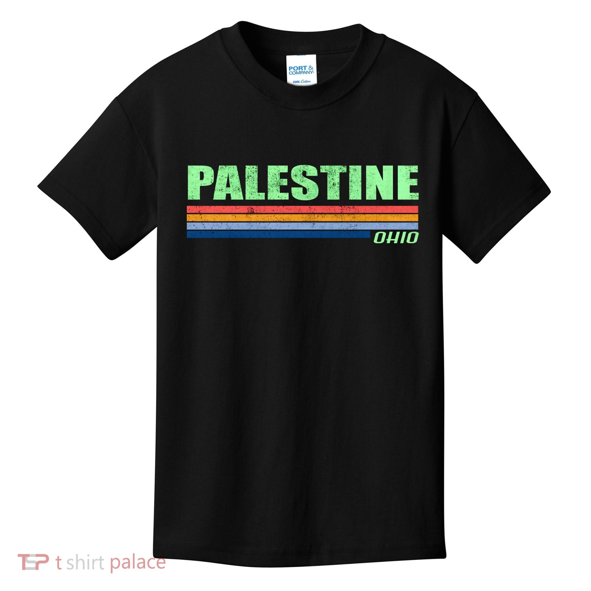 Palestine Ohio Retro Kids T-Shirt