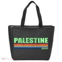 Palestine Ohio Retro Tote Bag thumb 0